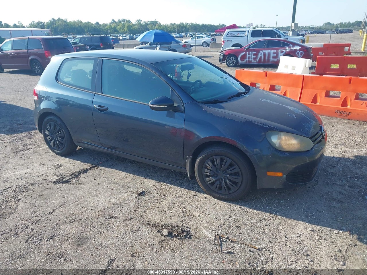 WVWBB7AJ0CW****** · 2012 VOLKSWAGEN GOLF 2.5L 2-DOOR
