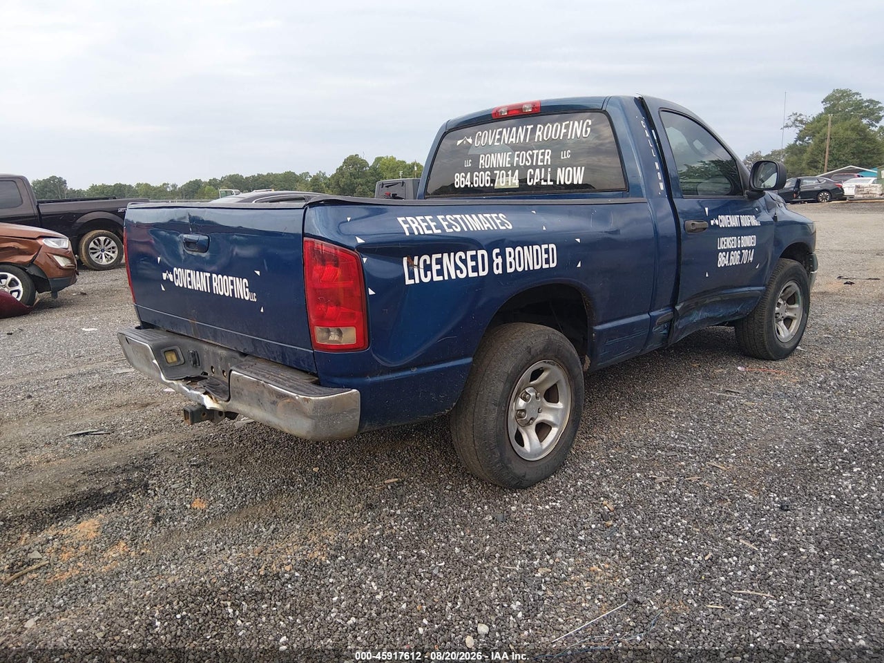 2005 DODGE RAM 1500 ST · 4/11