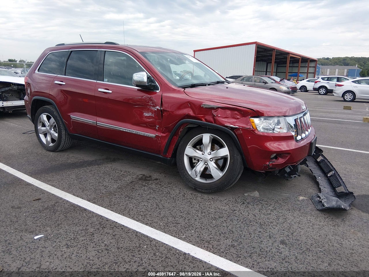 1C4RJFCT0CC****** · 2012 JEEP GRAND CHEROKEE OVERLAND