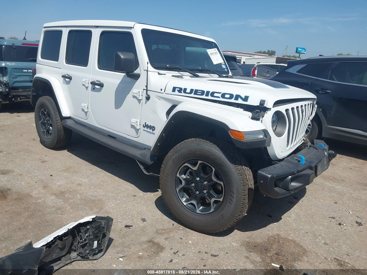 2021 JEEP WRANGLER 4XE UNLIMITED RUBICON 4X4