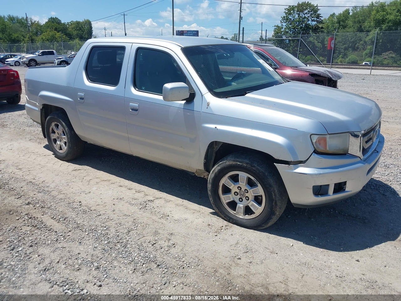 5FPYK1F47BB****** · 2011 HONDA RIDGELINE RTS