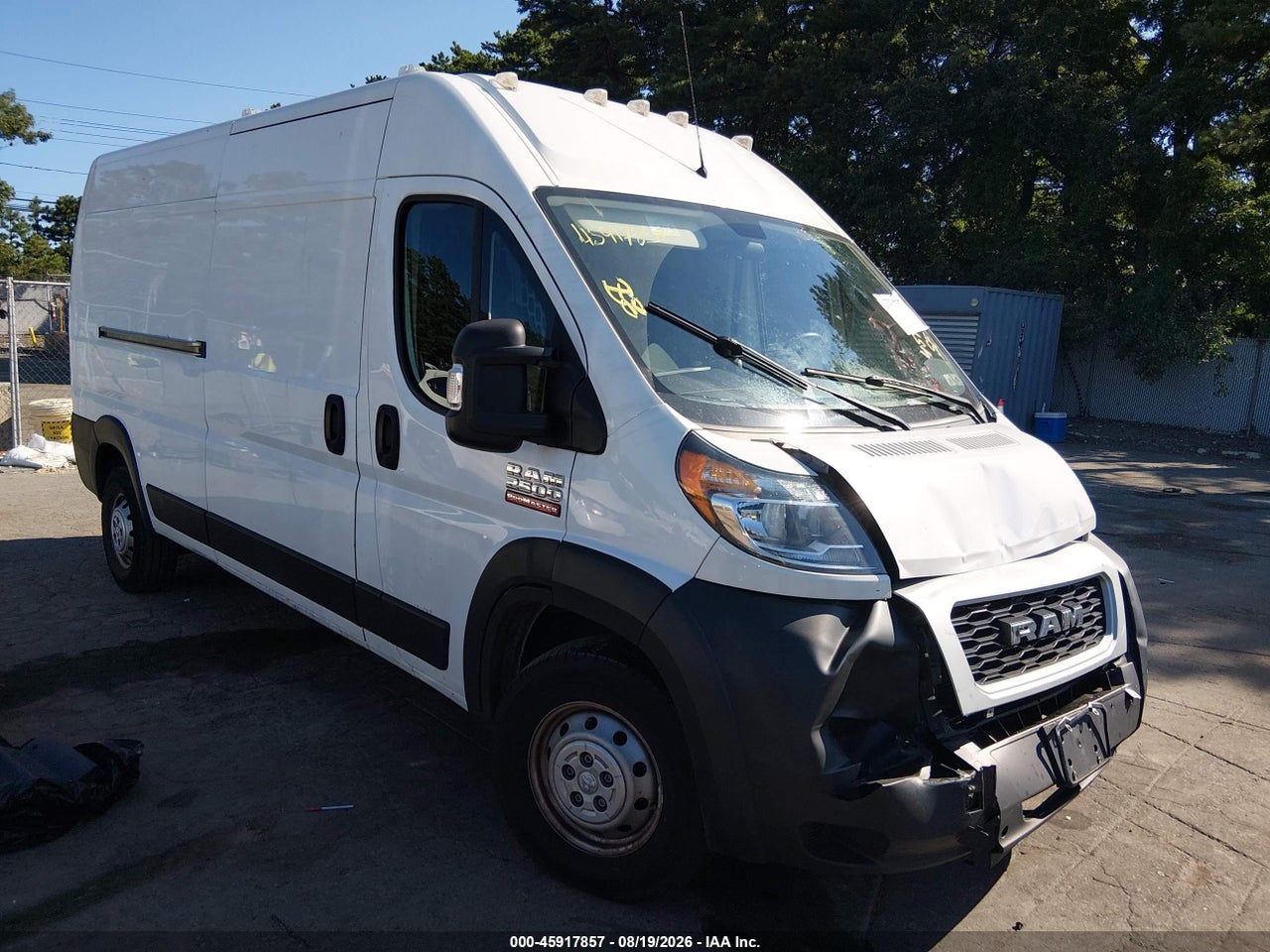 3C6LRVDG6ME****** · 2021 RAM PROMASTER 2500 HIGH ROOF 159 WB
