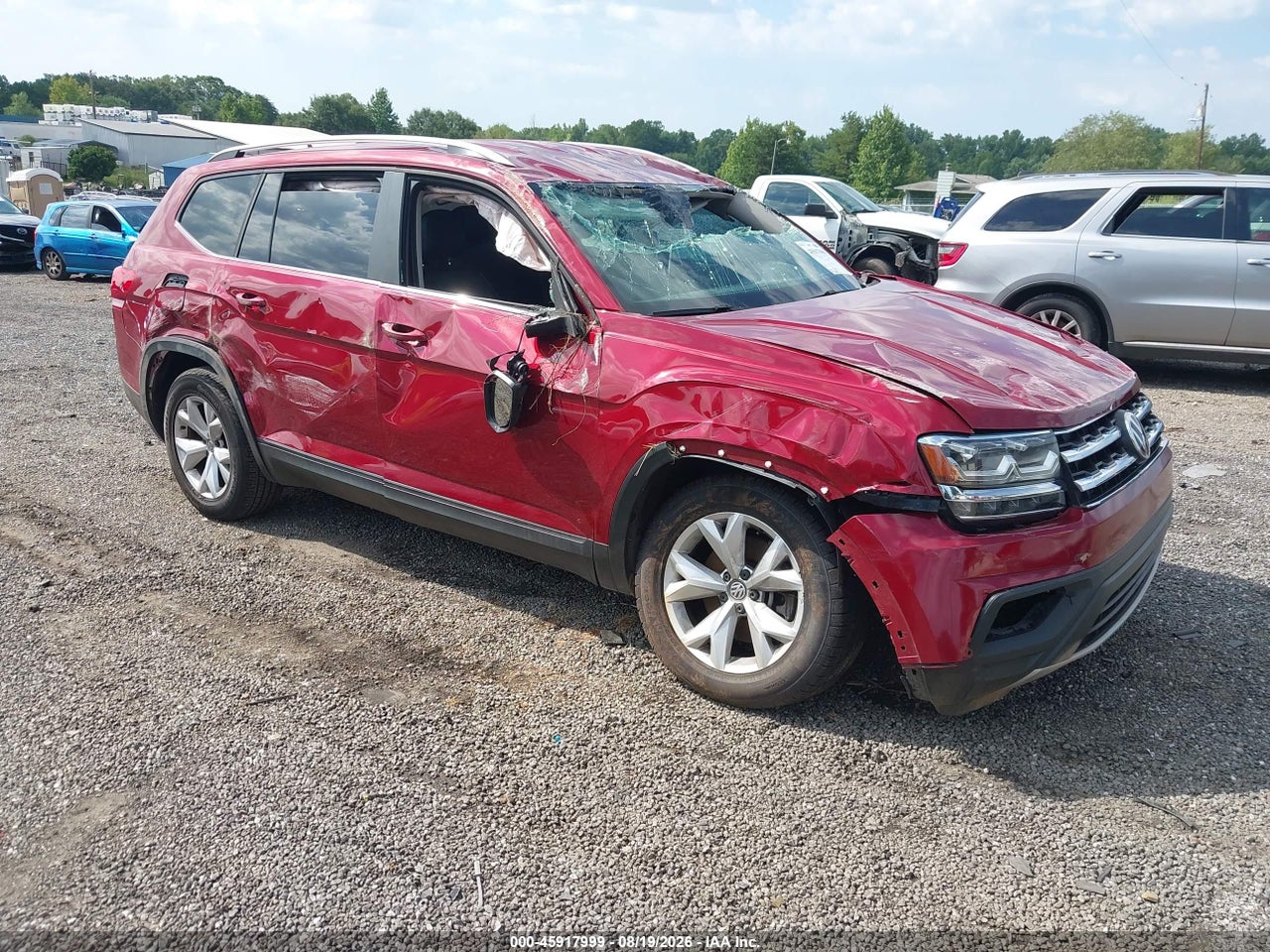 1V2DR2CAXJC****** · 2018 VOLKSWAGEN ATLAS 3.6L V6 SE/3.6L V6 SE W/TECHNOLOGY