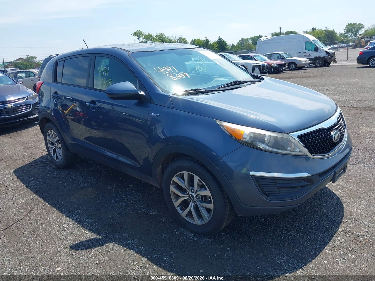KNDPBCAC1G7****** · 2016 KIA SPORTAGE LX