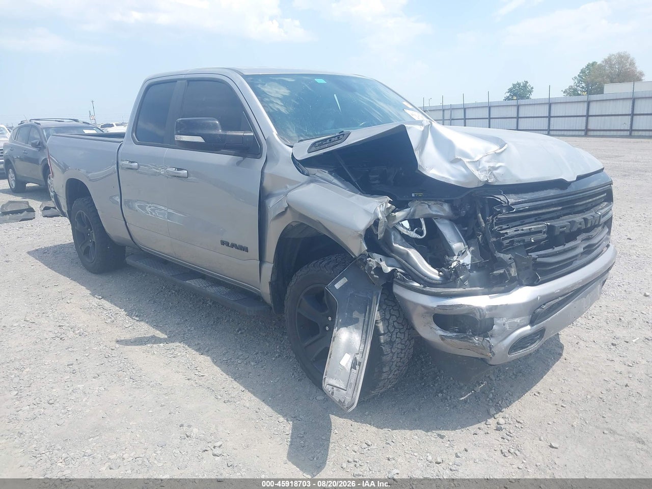 1C6SRFBT1MN****** · 2021 RAM 1500 BIG HORN  4X4 6'4 BOX