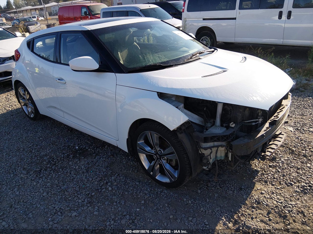 KMHTC6AD1DU****** · 2013 HYUNDAI VELOSTER BASE W/GRAY