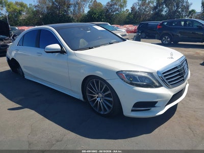 WDDUG8CB3GA****** · 2016 MERCEDES-BENZ S 550