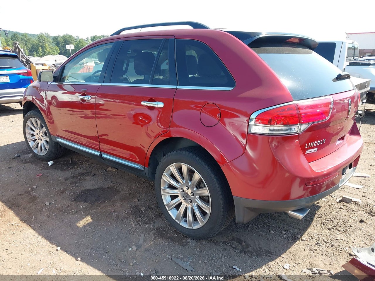 2013 LINCOLN MKX · 3/11