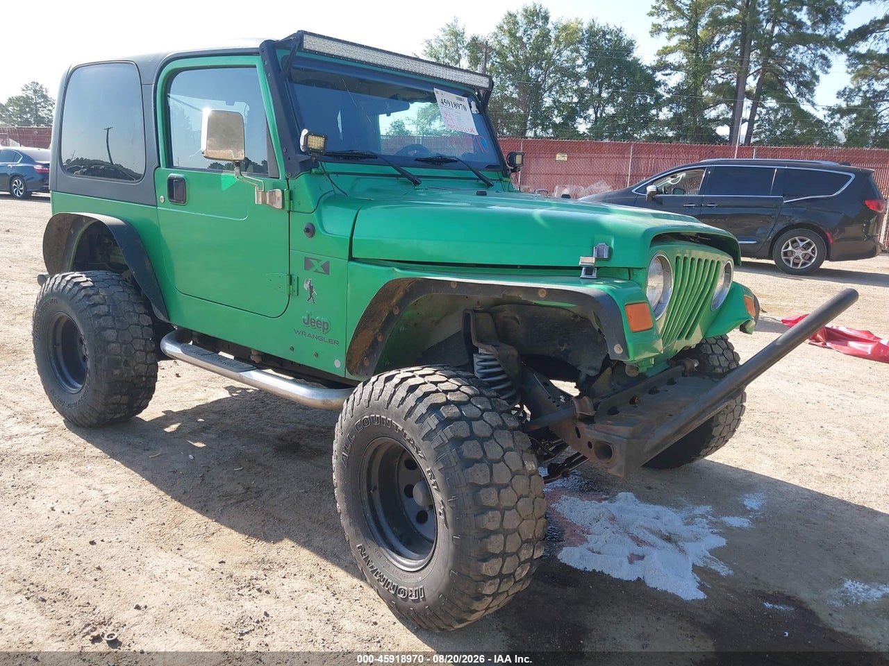 2005 JEEP WRANGLER X