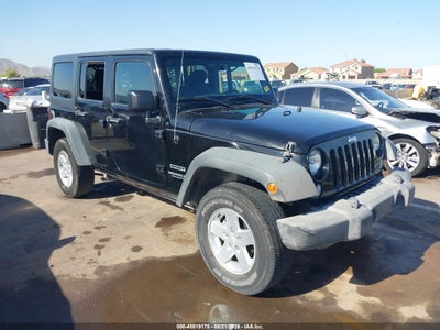 1C4BJWDG3GL****** · 2016 JEEP WRANGLER UNLIMITED SPORT