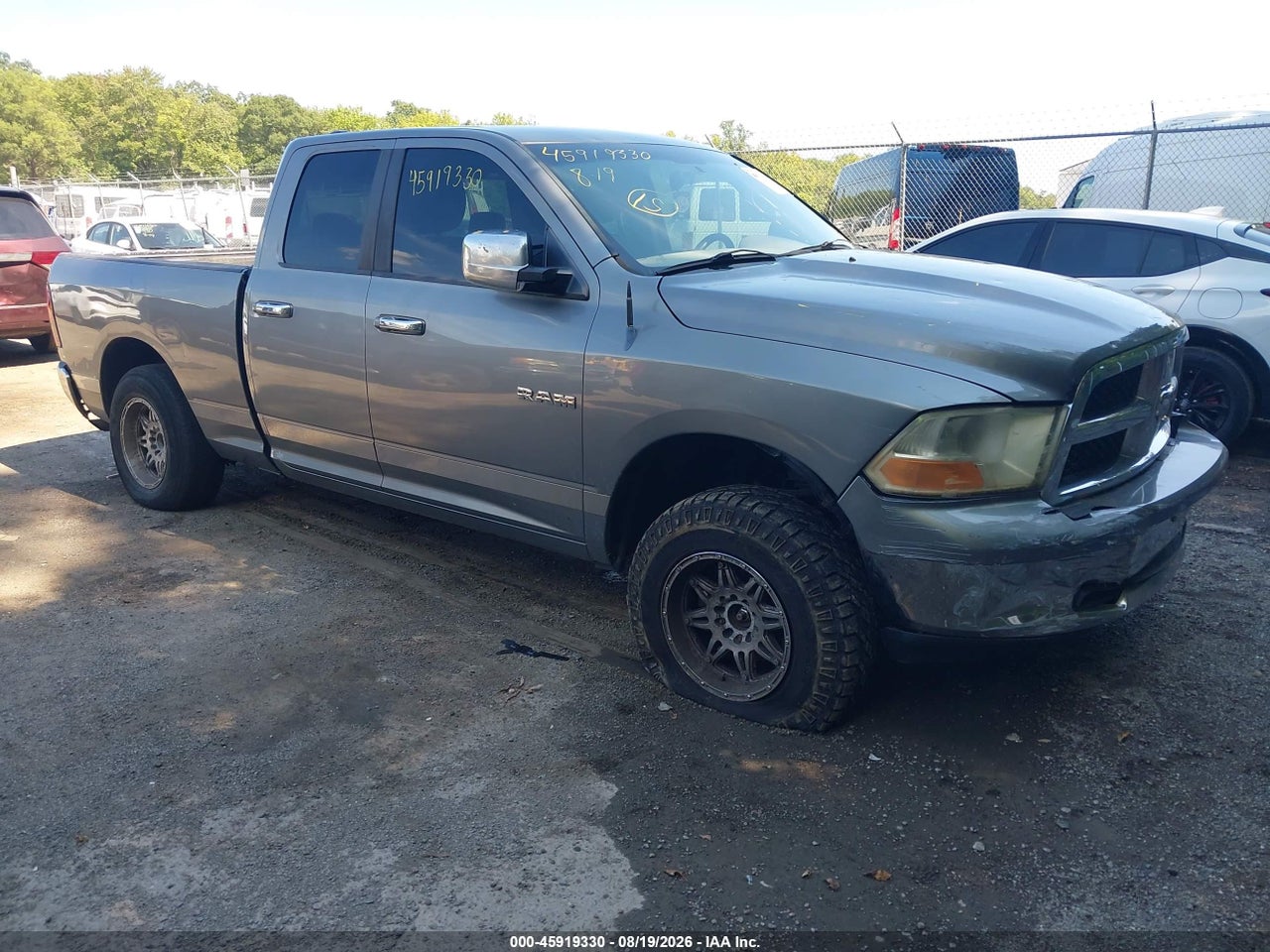 1D7RV1GP2AS****** · 2010 DODGE RAM 1500 SLT/SPORT/TRX