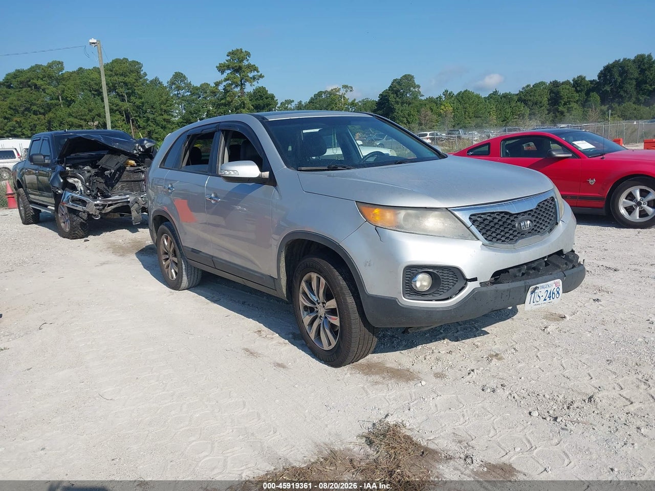 5XYKU4A27BG****** · 2011 KIA SORENTO EX V6