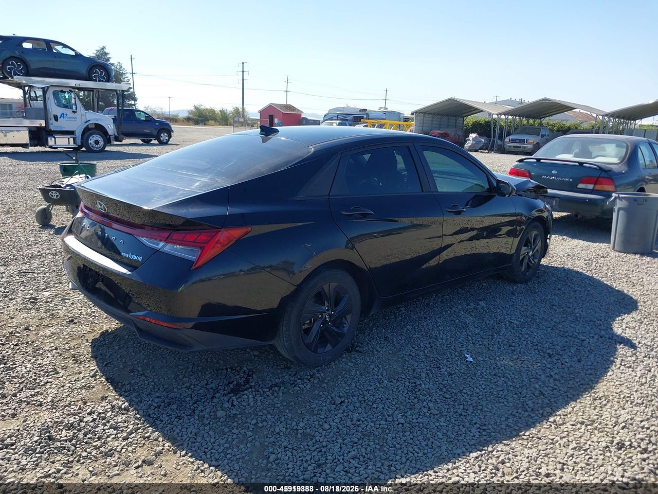 2022 HYUNDAI ELANTRA HYBRID BLUE · 4/11