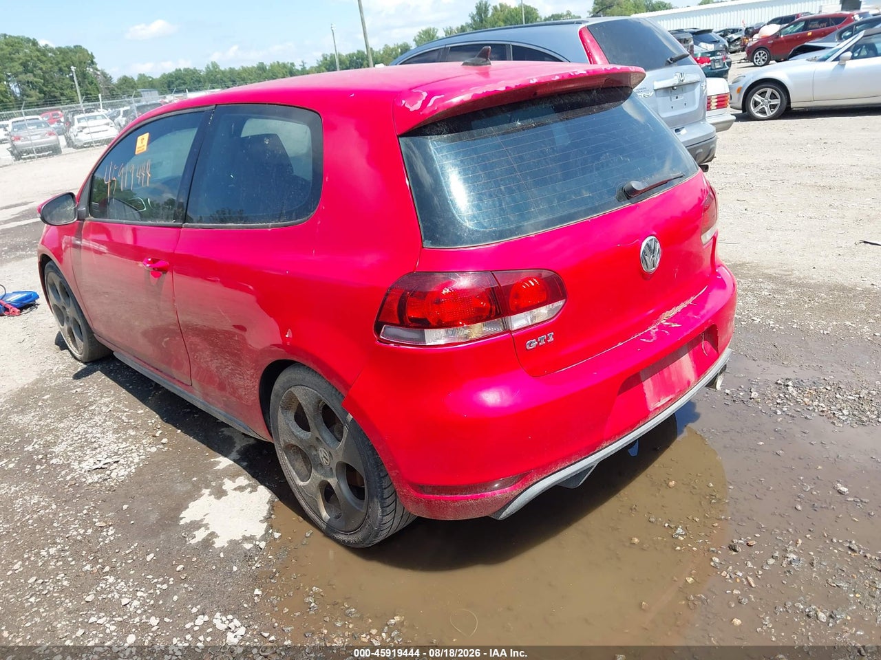 2011 VOLKSWAGEN GTI 2-DOOR AUTOBAHN · 3/11