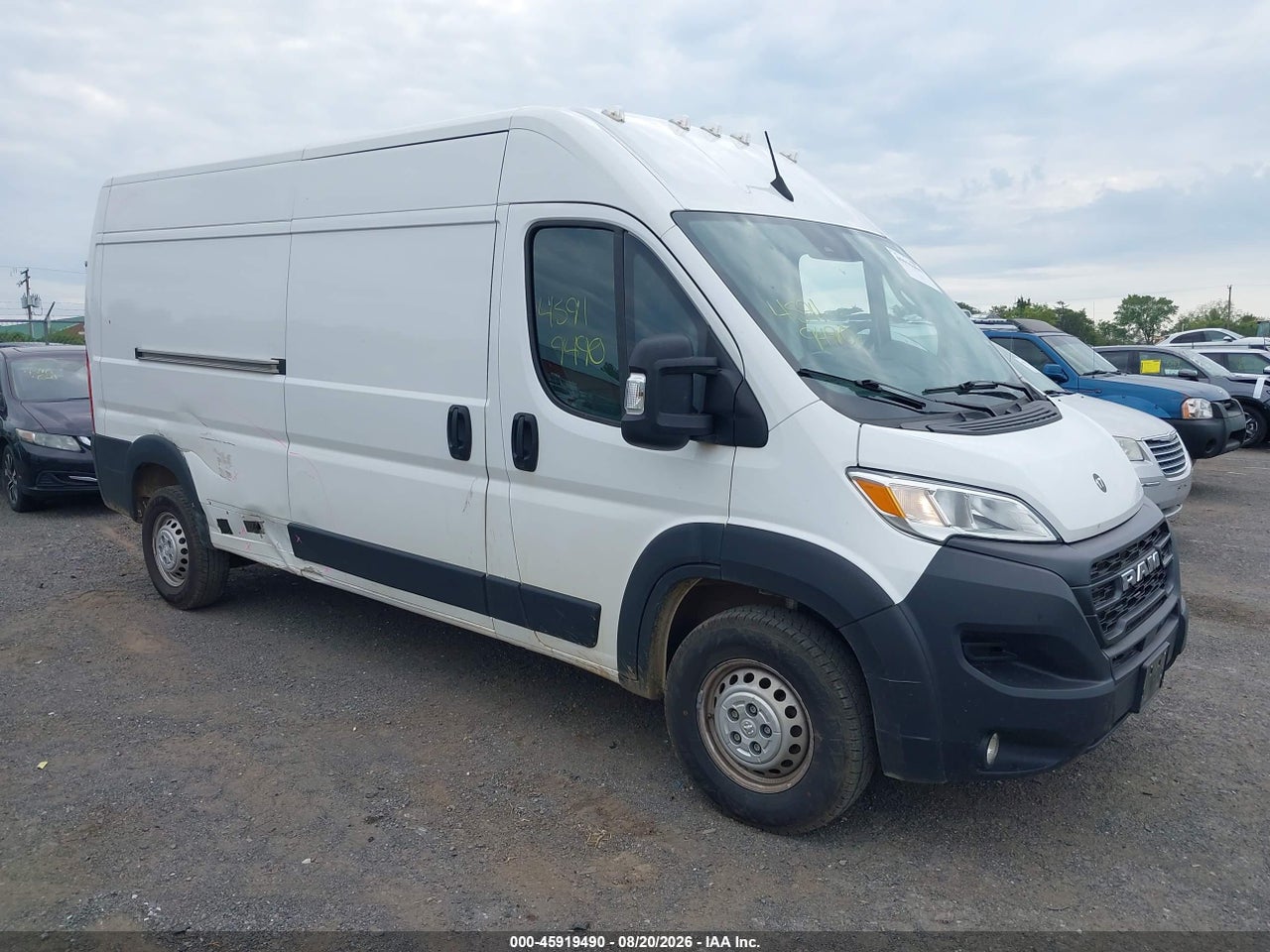 3C6LRVDG8RE****** · 2024 RAM PROMASTER 2500 TRADESMAN HIGH ROOF 159 WB W/PASS SEAT