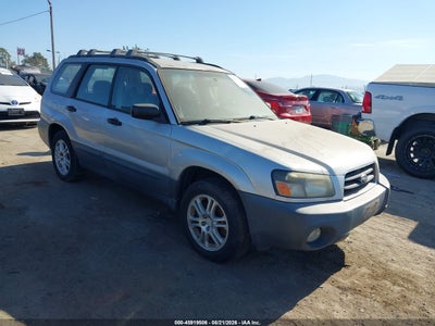 JF1SG63685H****** · 2005 SUBARU FORESTER 2.5X