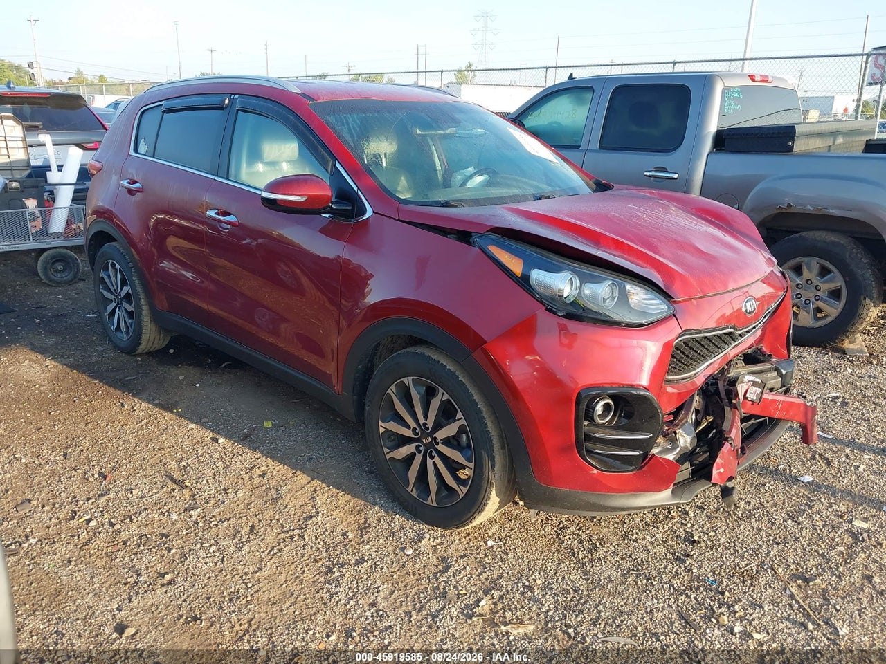 KNDPN3AC1J7****** · 2018 KIA SPORTAGE EX