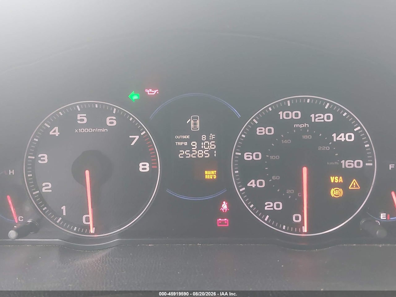 JH4CL95965C****** · 2005 ACURA TSX · 7/11