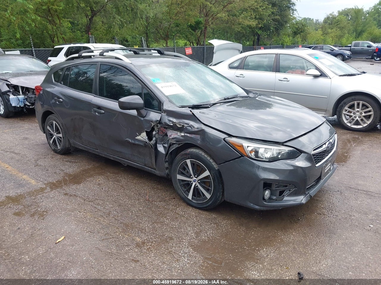 4S3GTAD6XK3****** · 2019 SUBARU IMPREZA 2.0I PREMIUM