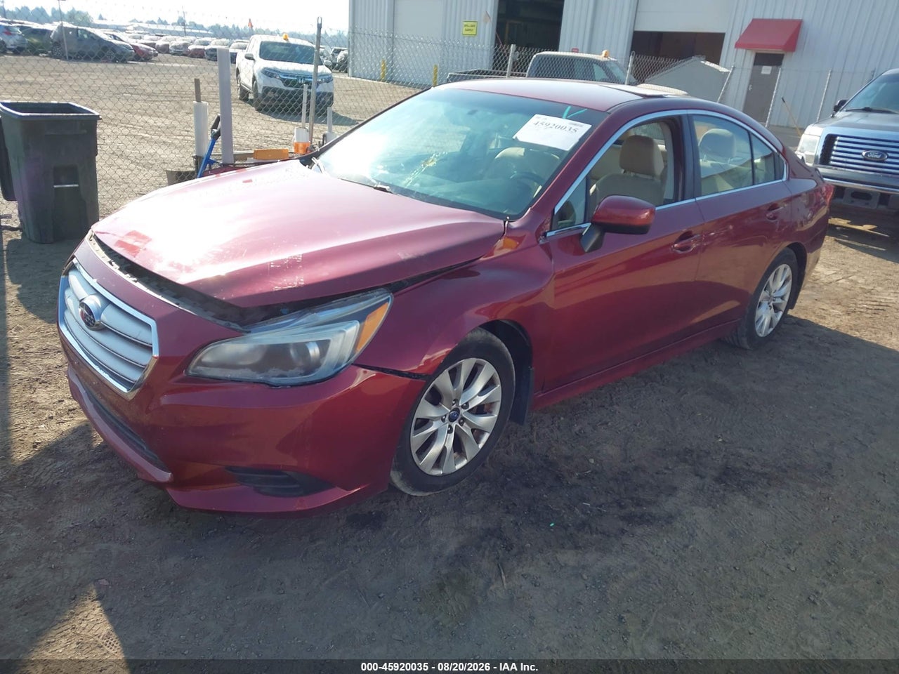 2015 SUBARU LEGACY 2.5I PREMIUM · 2/11