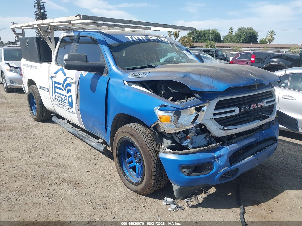 1C6RREBT9MN****** · 2021 RAM 1500 BIG HORN  4X2 6'4 BOX