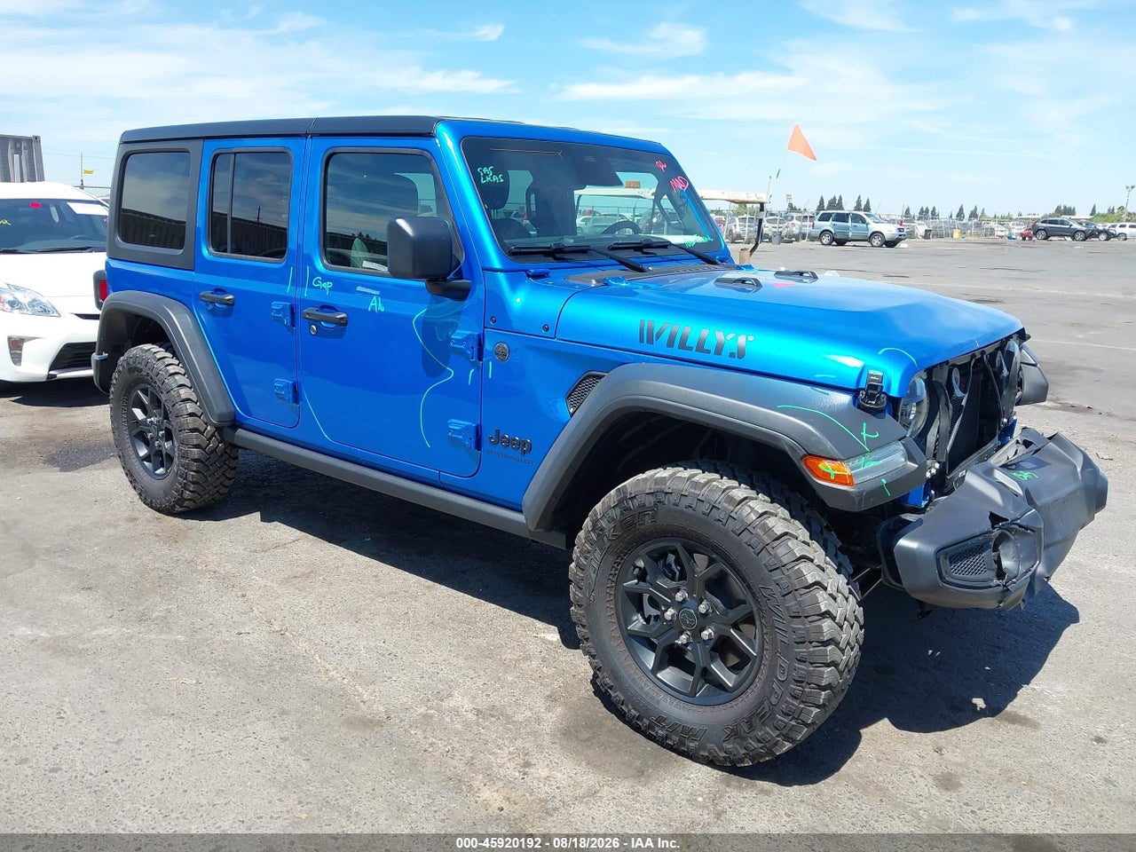 1C4PJXDG8TW****** · 2026 JEEP WRANGLER WILLYS 4X4