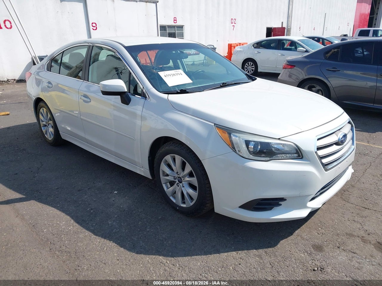 4S3BNAC64F3****** · 2015 SUBARU LEGACY 2.5I PREMIUM