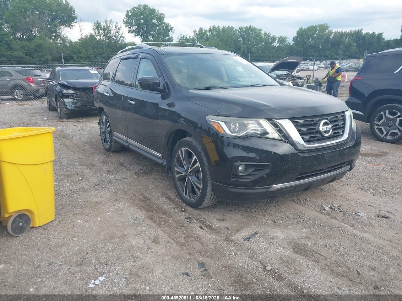 2018 NISSAN PATHFINDER PLATINUM