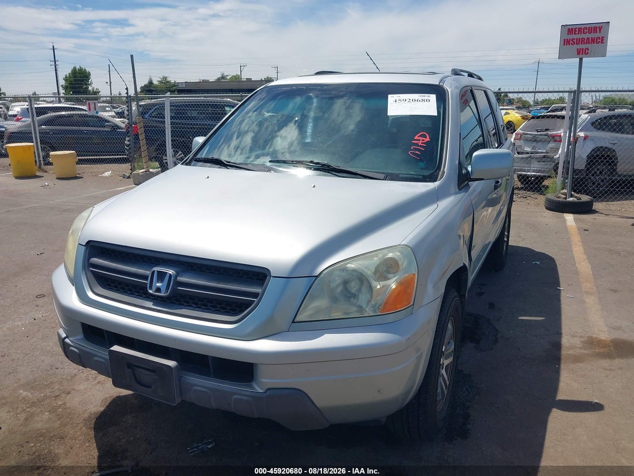 2003 HONDA PILOT EX-L · 2/11