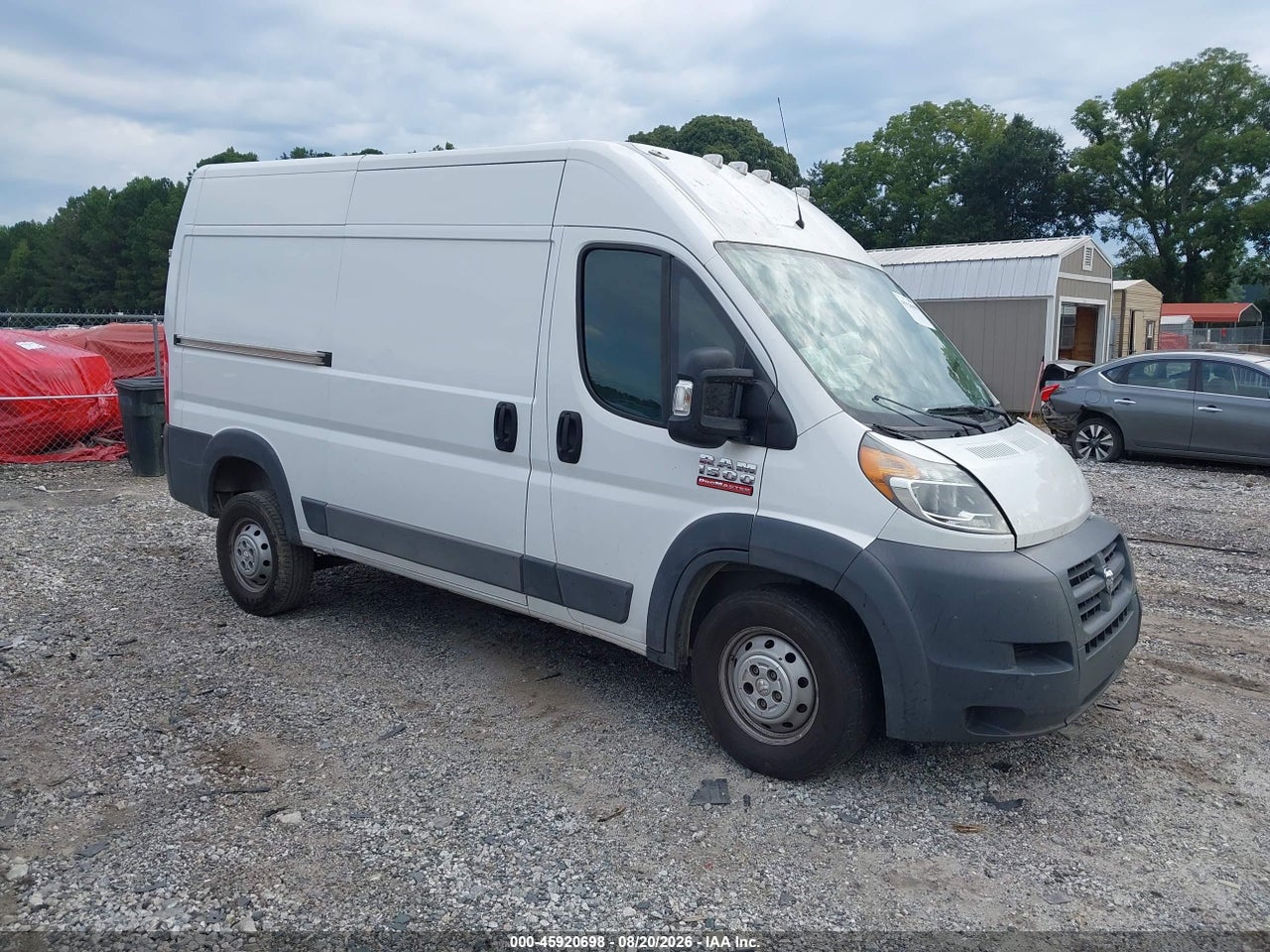 3C6TRVBG0HE****** · 2017 RAM PROMASTER 1500 HIGH ROOF 136 WB