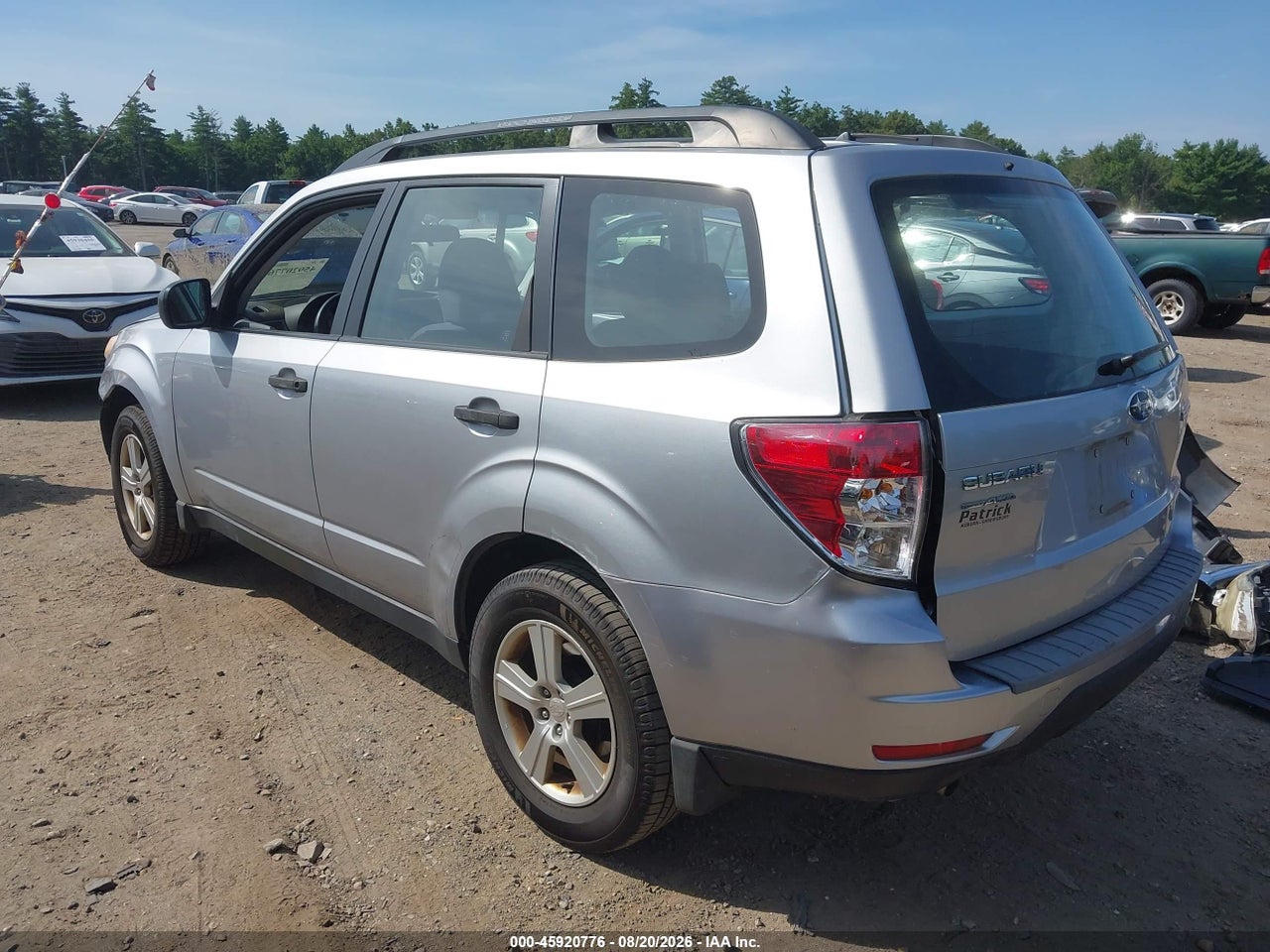 2012 SUBARU FORESTER 2.5X · 3/11