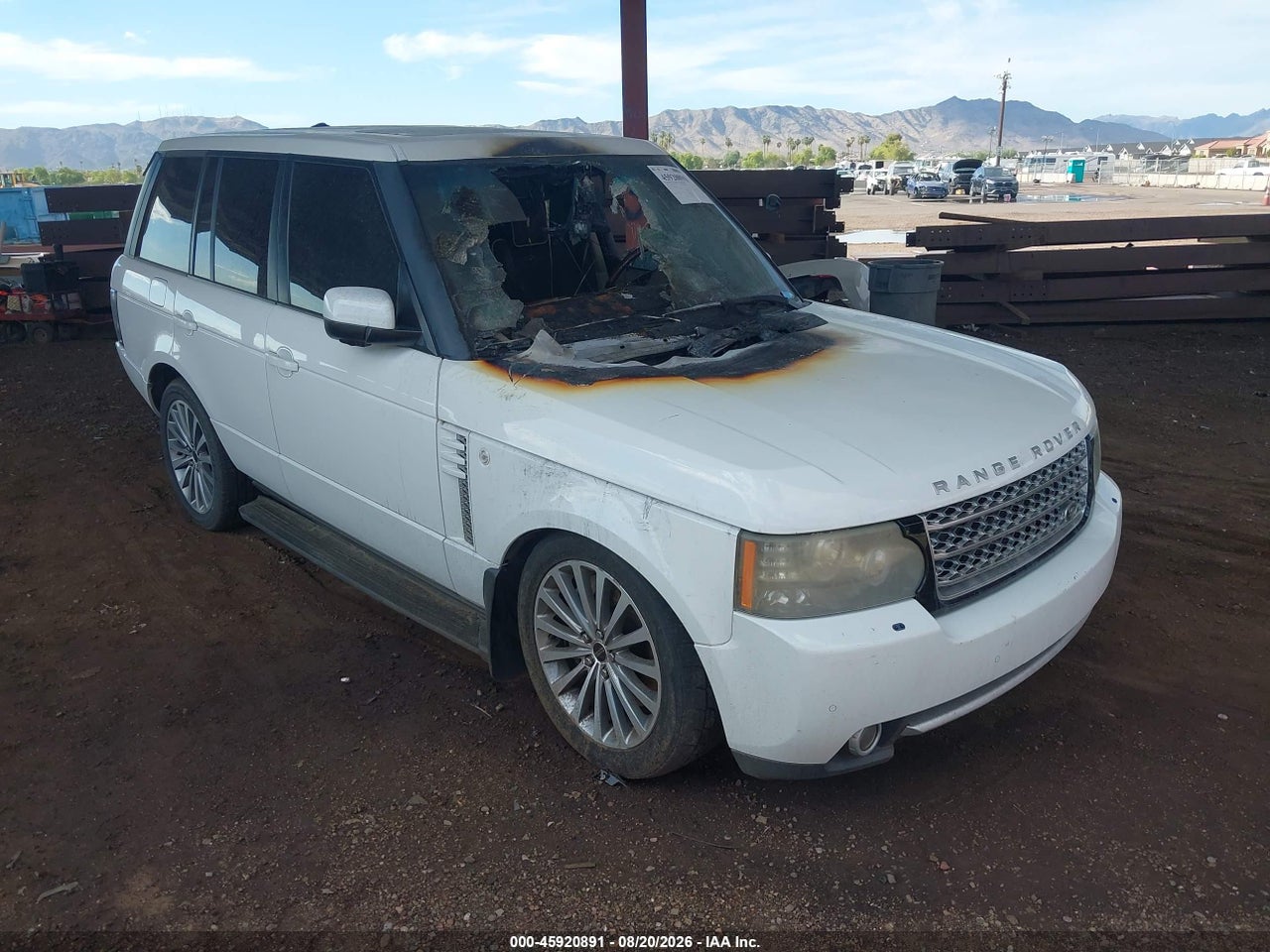 SALMF1E49CA****** · 2012 LAND ROVER RANGE ROVER SUPERCHARGED