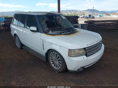 SALMF1E49CA****** · 2012 LAND ROVER RANGE ROVER SUPERCHARGED