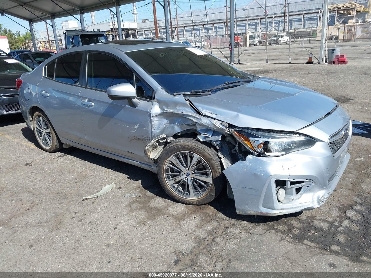 4S3GKAD62K3****** · 2019 SUBARU IMPREZA 2.0I PREMIUM