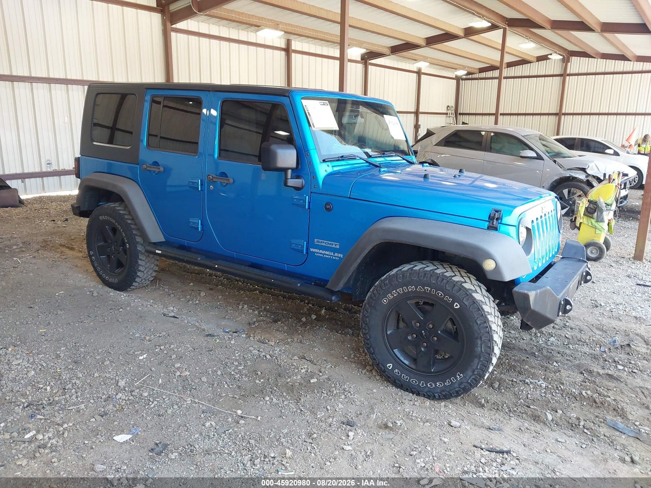 1J4BA3H14AL****** · 2010 JEEP WRANGLER UNLIMITED SPORT