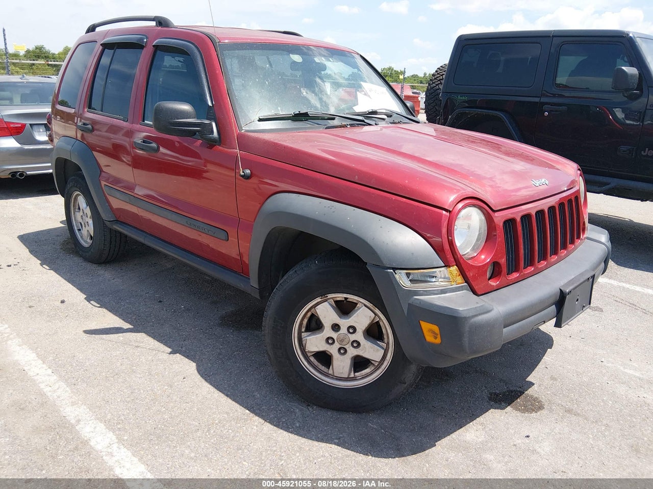 1J4GL48K56W****** · 2006 JEEP LIBERTY SPORT