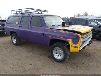 1986 CHEVROLET SUBURBAN K2