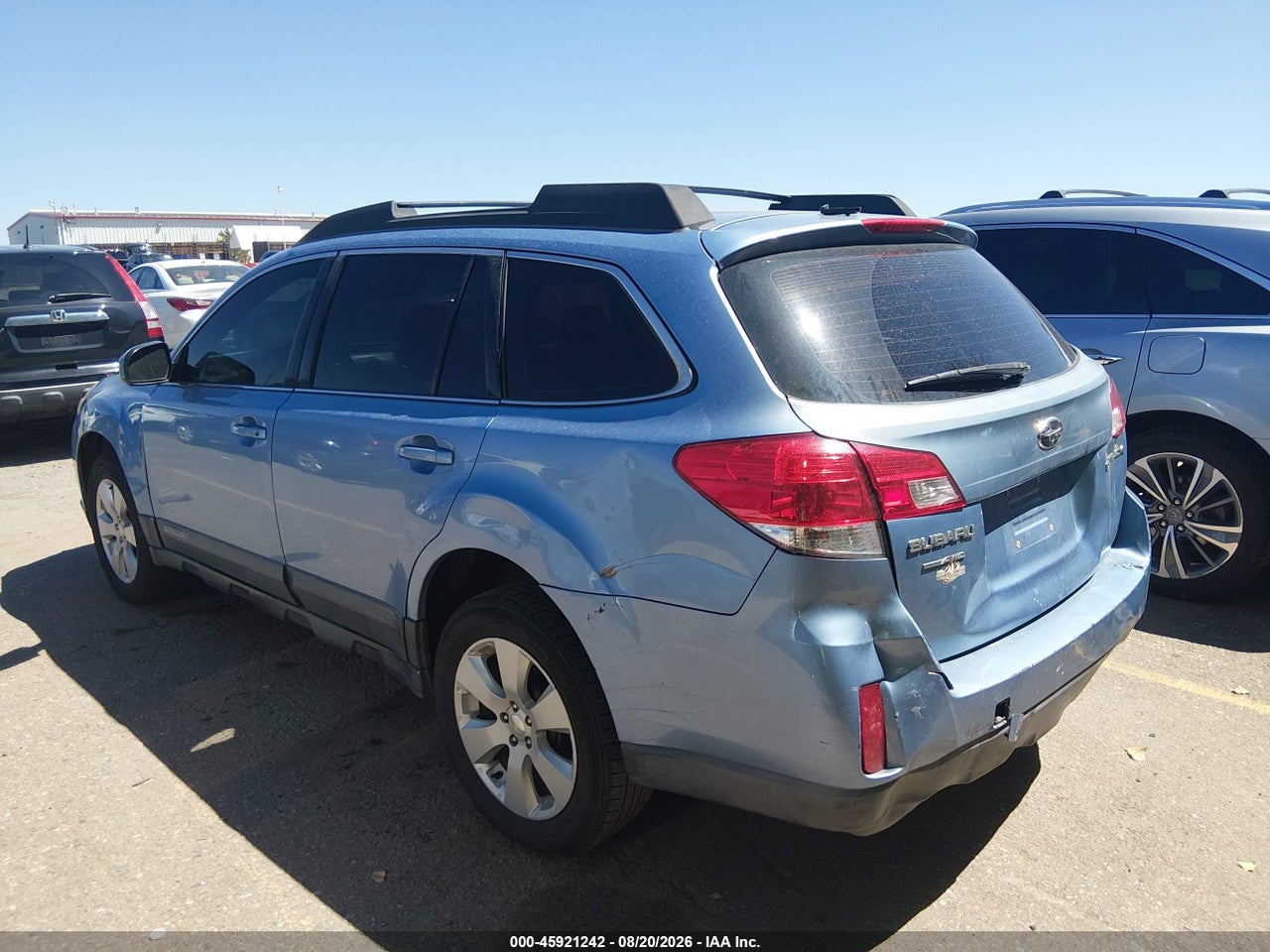 2012 SUBARU OUTBACK 2.5I · 3/11