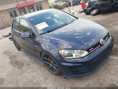 3VW4T7AU9GM****** · 2016 VOLKSWAGEN GOLF GTI S 4-DOOR