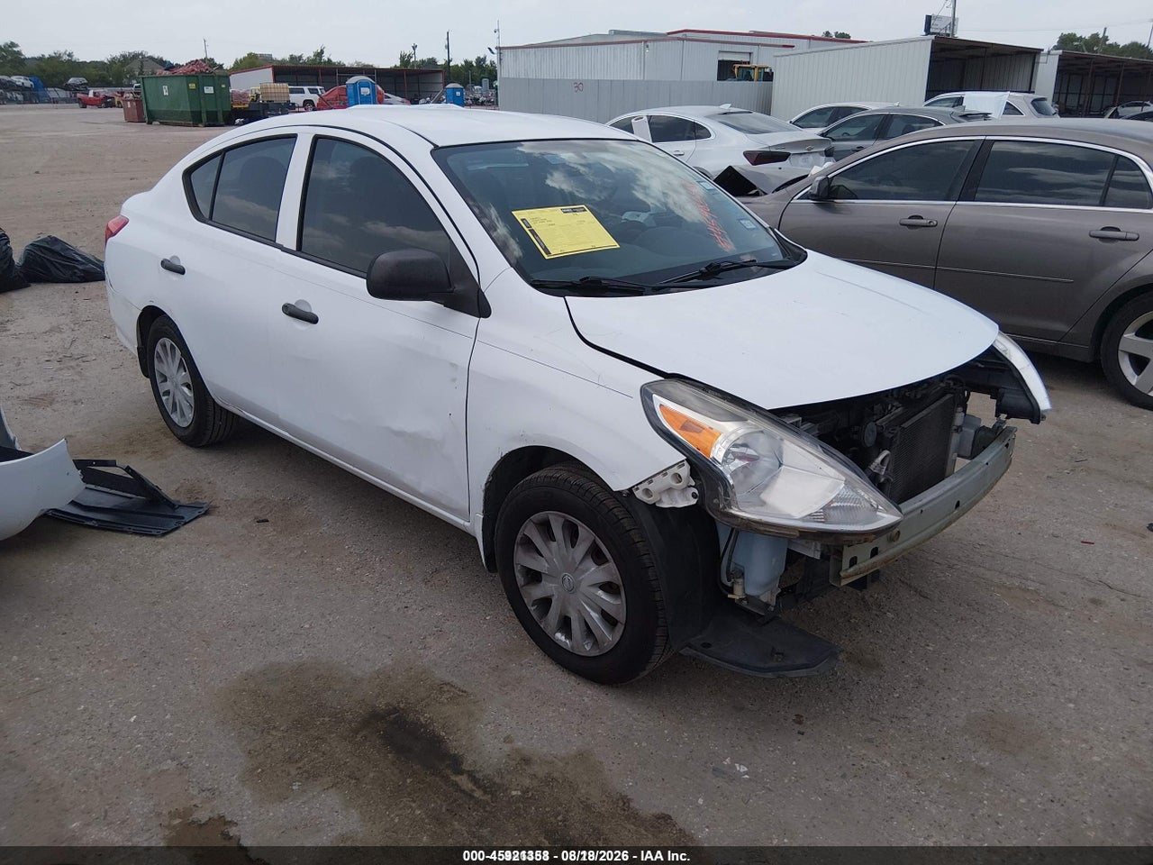 2015 NISSAN VERSA 1.6 S