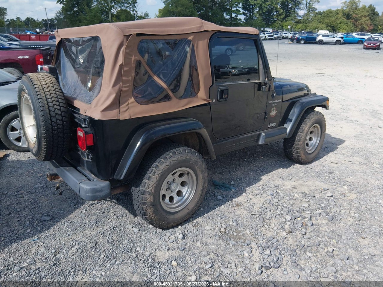 2000 JEEP WRANGLER SAHARA · 4/10