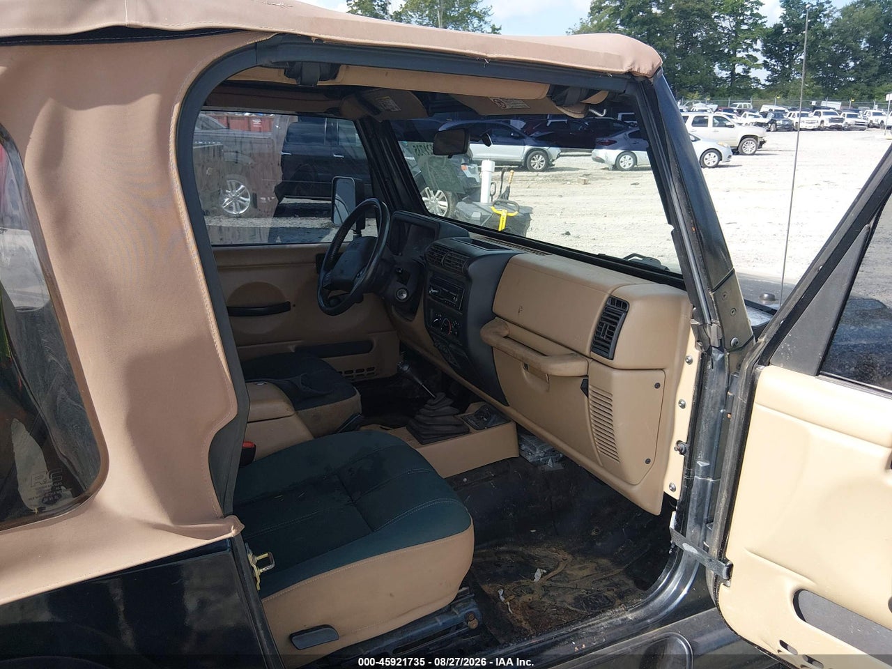 2000 JEEP WRANGLER SAHARA · 5/10