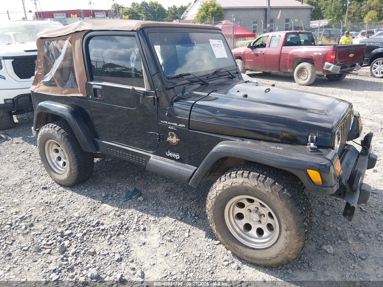 2000 JEEP WRANGLER SAHARA
