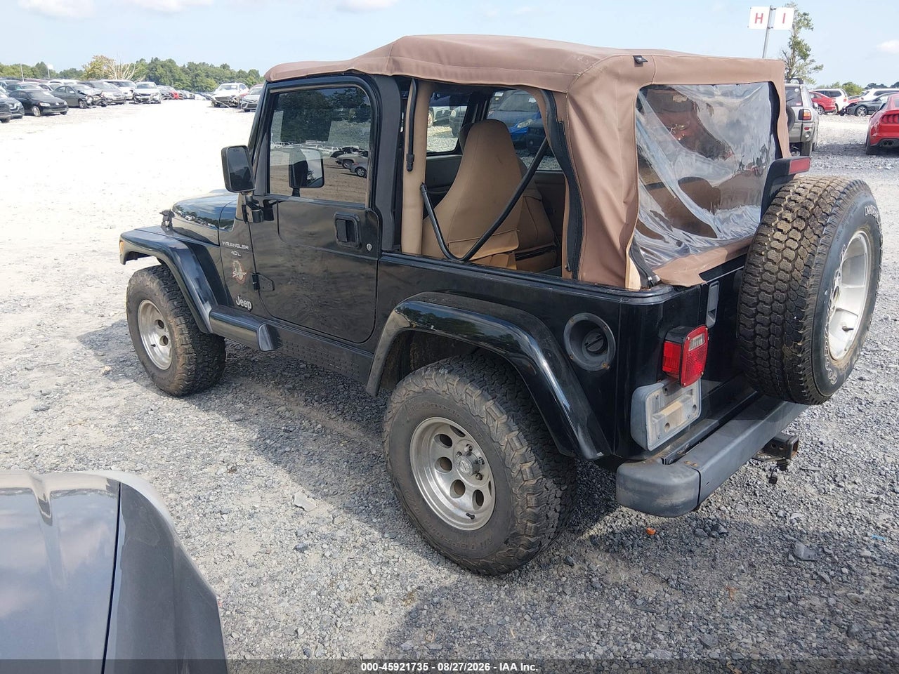 2000 JEEP WRANGLER SAHARA · 3/10