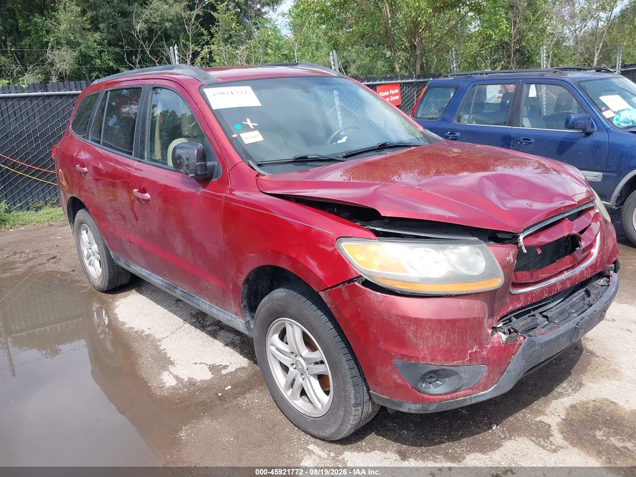 5NMSG3ABXAH****** · 2010 HYUNDAI SANTA FE GLS