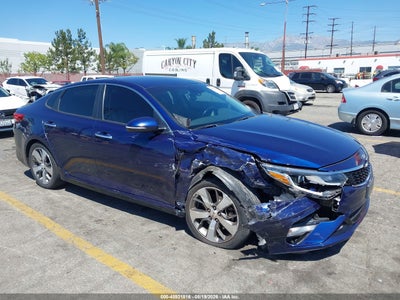 5XXGT4L36KG****** · 2019 KIA OPTIMA S