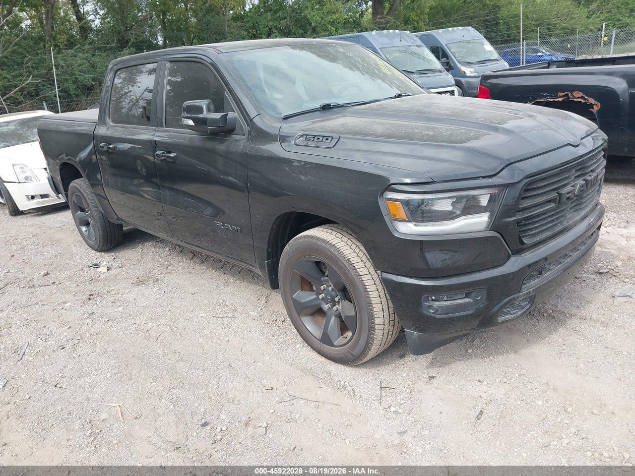 1C6SRFFT6KN****** · 2019 RAM 1500 BIG HORN/LONE STAR  4X4 5'7 BOX