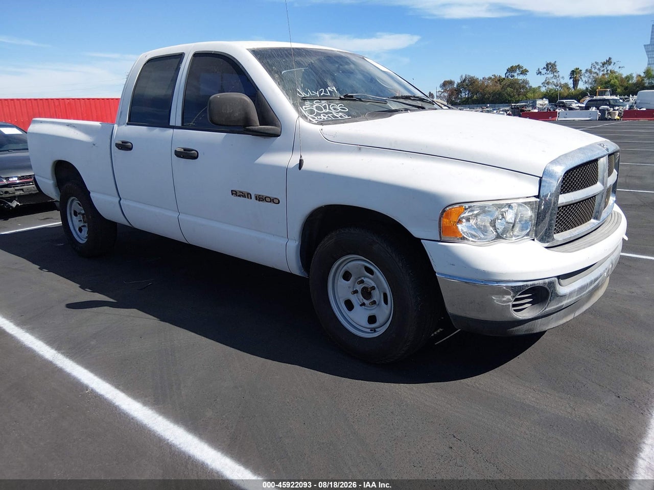1D7HA18N54S****** · 2004 DODGE RAM 1500 SLT/LARAMIE