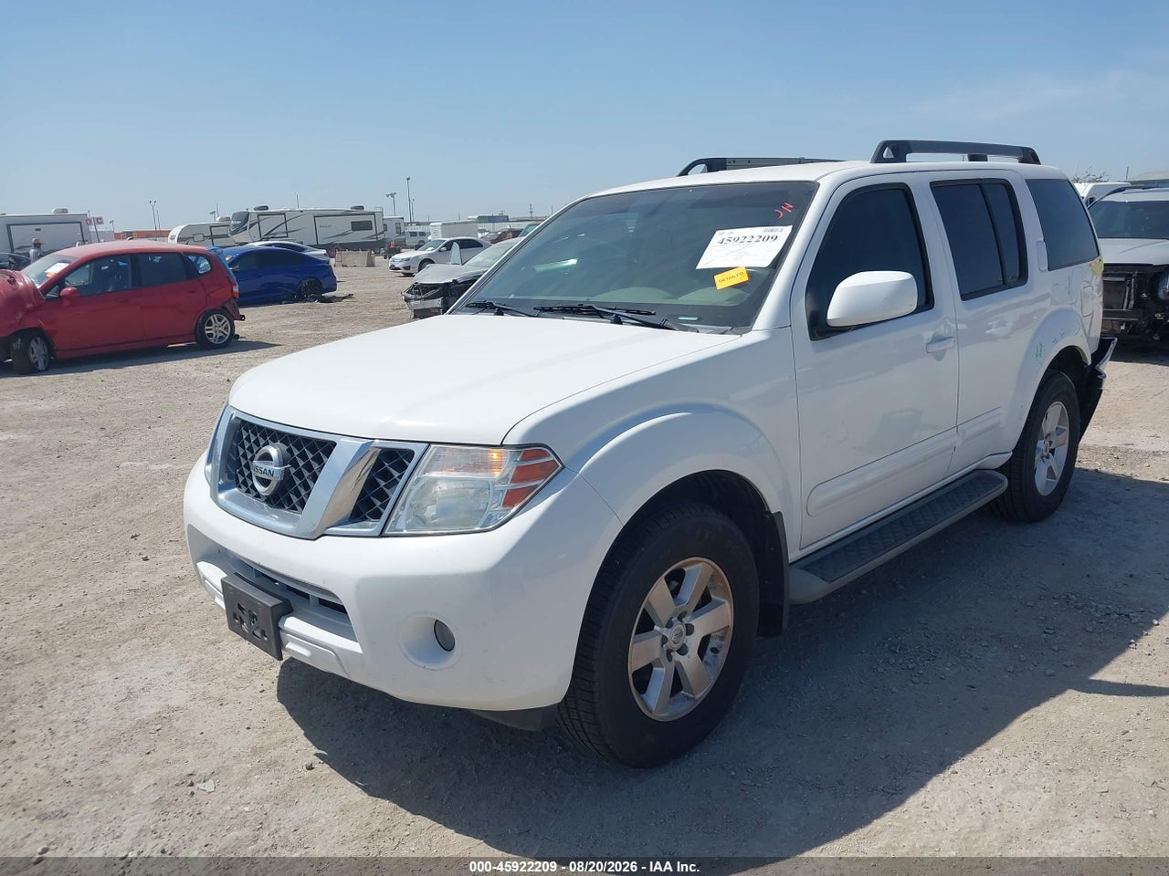 2012 NISSAN PATHFINDER SV · 2/11
