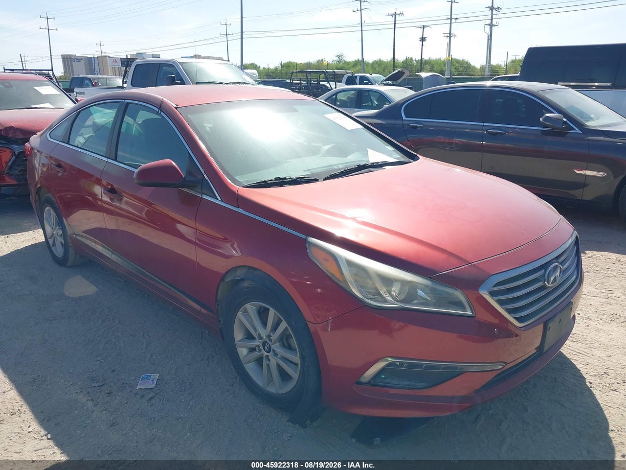 5NPE24AFXFH****** · 2015 HYUNDAI SONATA SE